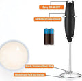 Milk Frother with Stand, Coffee - WonderDeals