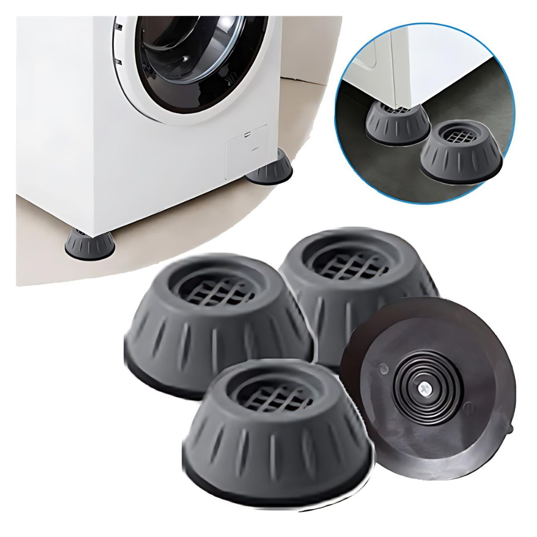 Anti-Vibration Washing Machine Pads - Reduce Noise and Prevent Floor Damage