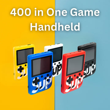 SUP 400-in-1 Retro Game Console with Built-in Games - Handheld Gaming Device